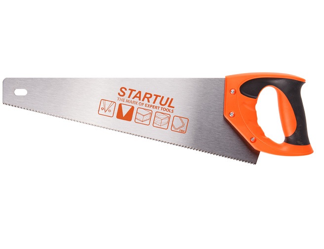Ножовка по дереву STARTUL Standart 450 мм (ST4025-45) хлопчатобумажная изолента startul 19 мм 21 м standart st9050 300