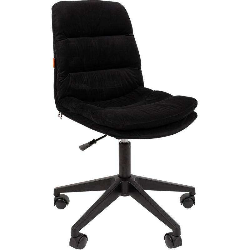 фото Кресло vt_echair-327 тс ткань черный пластик easy chair