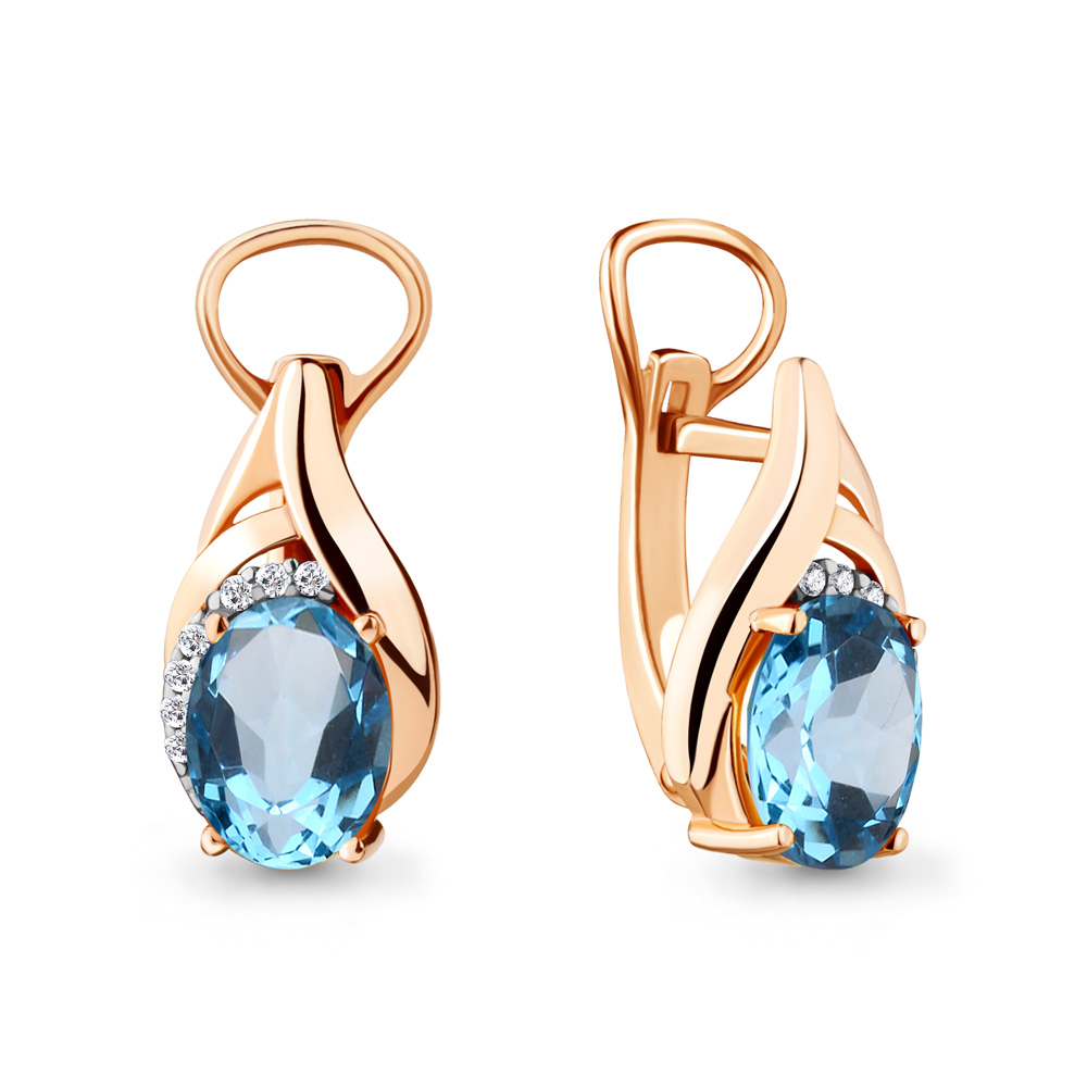 

Серьги из золота 4475605А_585_кз, 4475605А_585_кз