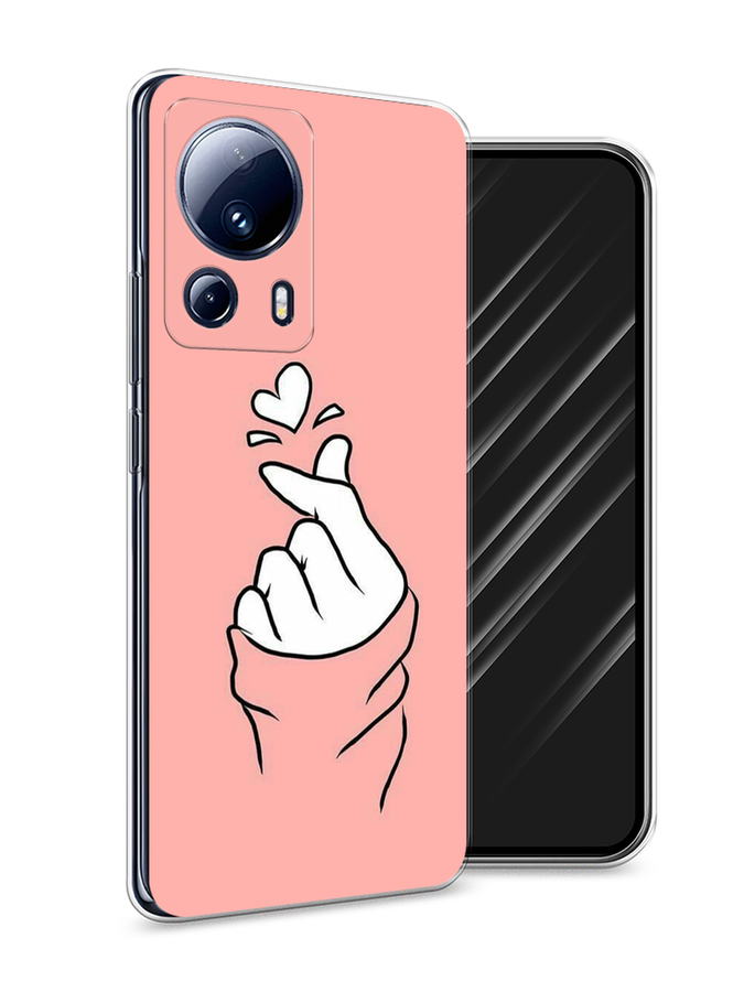

Чехол Awog на Xiaomi 13 Lite "Любовь-щелк", Оранжевый, 318150-7