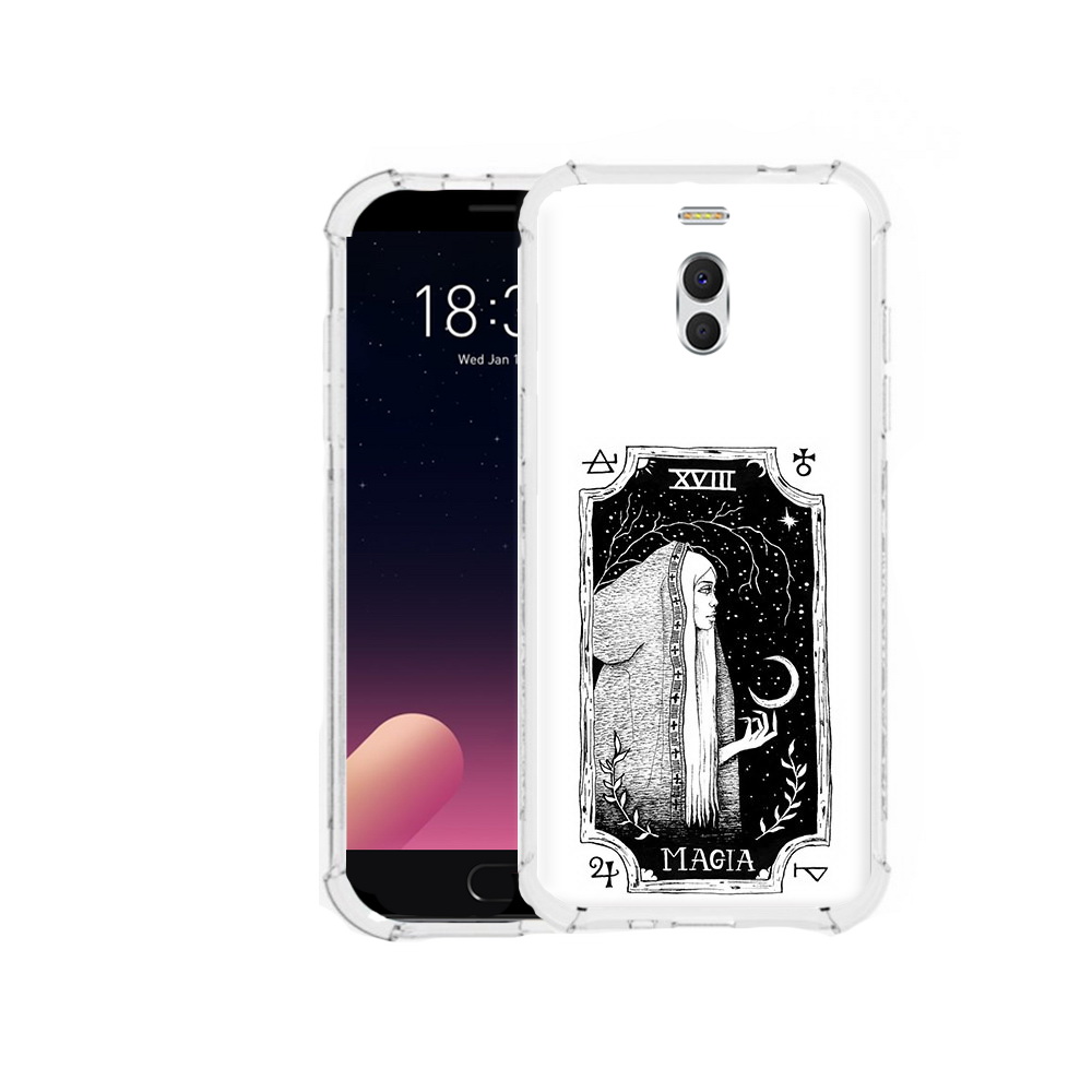 

Чехол MyPads Tocco для Meizu M6 Note лунная магия, Прозрачный, Tocco