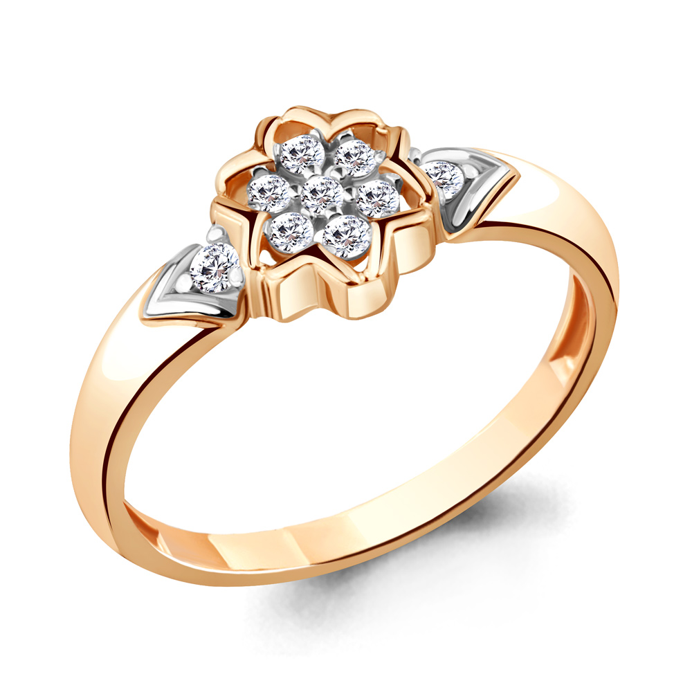 

Кольцо из золота р. , AQUAMARINE 68593А_585_кз, 68593А_585_кз