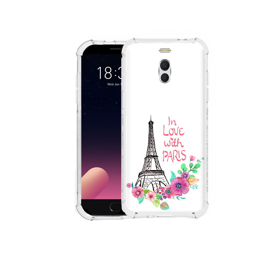 

Чехол MyPads Tocco для Meizu M6 Note любимый париж, Прозрачный, Tocco