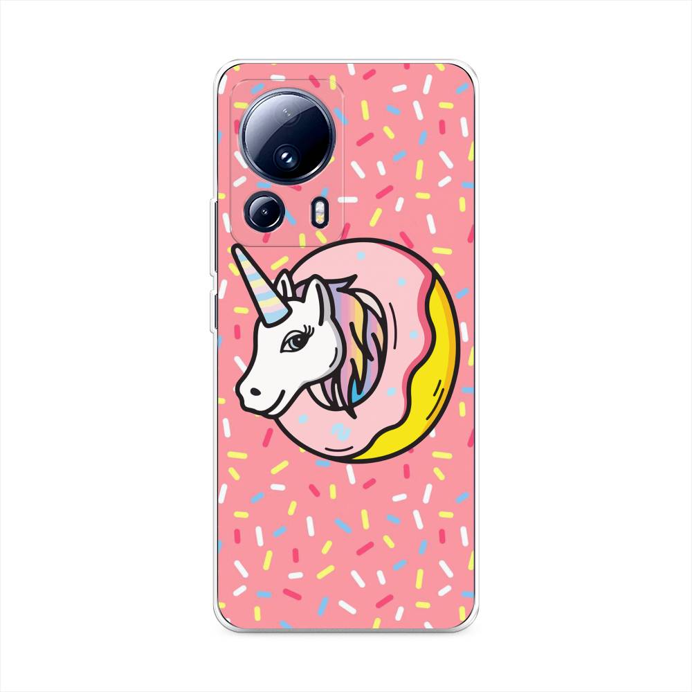 

Чехол Awog на Xiaomi 13 Lite "Единорог в пончике", Розовый;желтый;белый, 318150-2