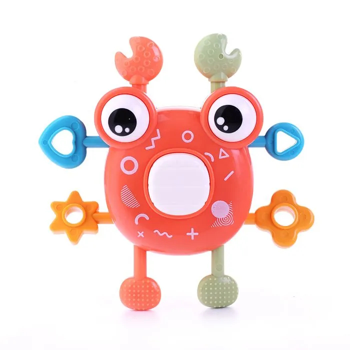 Развивающая игрушка для малышей Zhorya Краб, YL1022-55 интерактивная игрушка zhorya аквариумная рыбка клоун zyk k2360