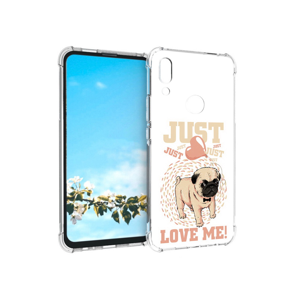 

Чехол MyPads Tocco для Huawei P Smart Z Люби меня, Прозрачный, Tocco