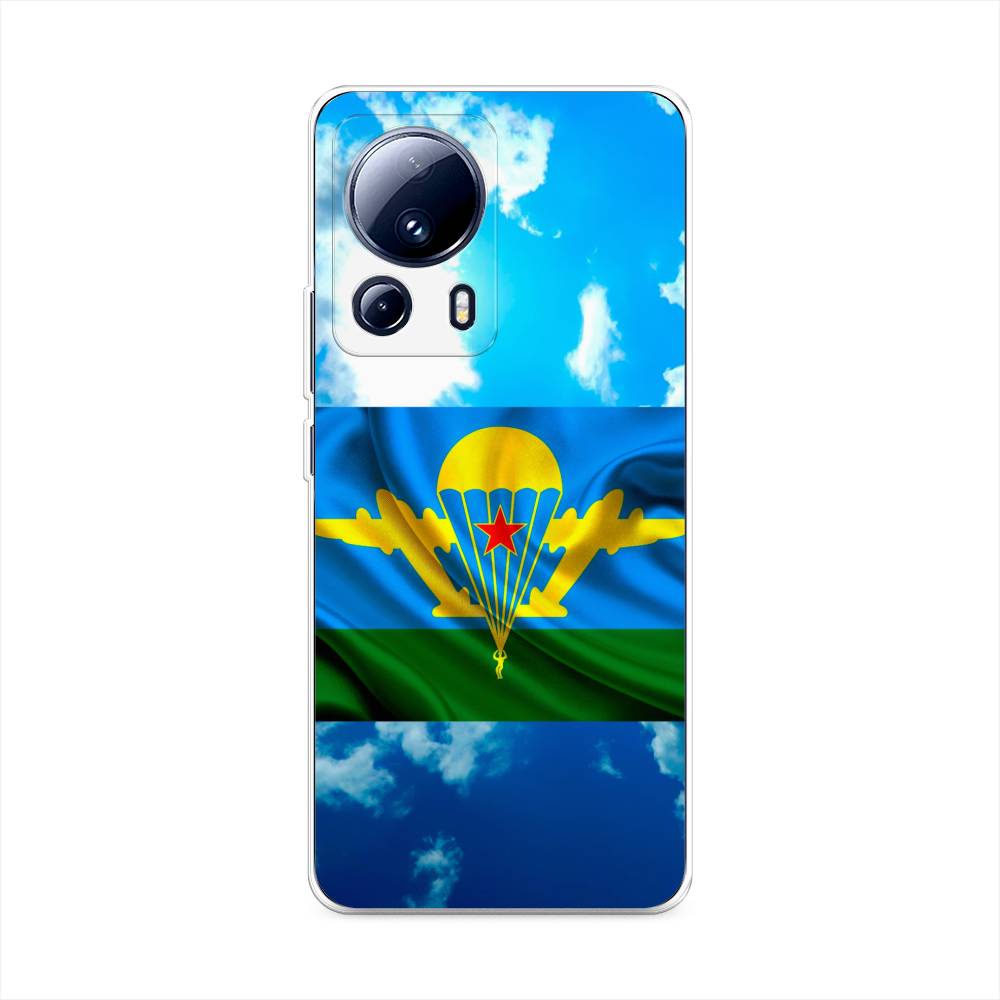 

Чехол Awog на Xiaomi 13 Lite "ВДВ флаг в небесах", Синий;зеленый;желтый, 318150-5