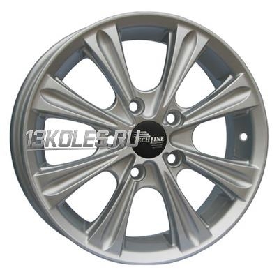 

Колесный диск Tech Line 523 Silver 6x15/4x100 D54.1 ET39