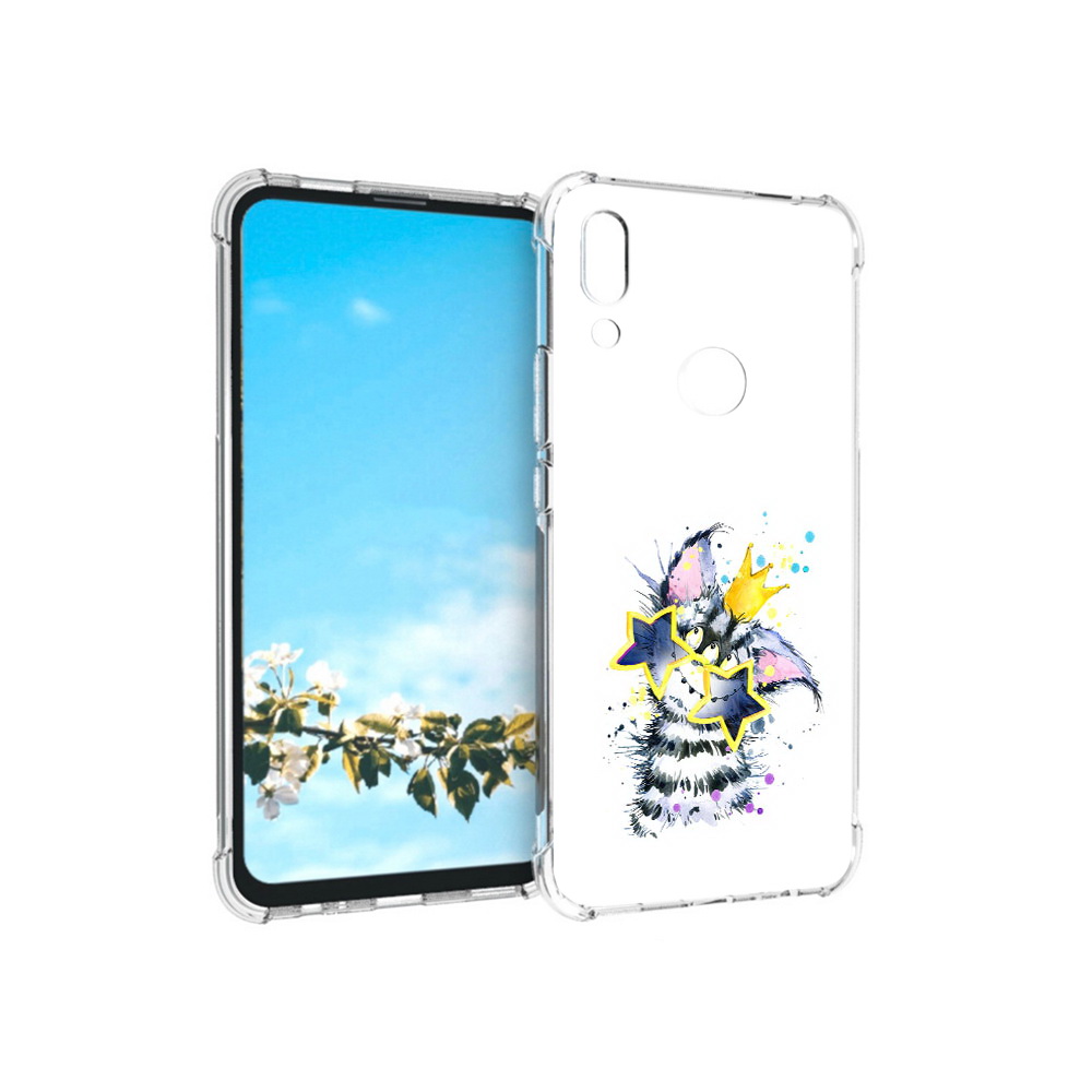 

Чехол MyPads Tocco для Huawei P Smart Z Мартовский Нуся, Прозрачный, Tocco