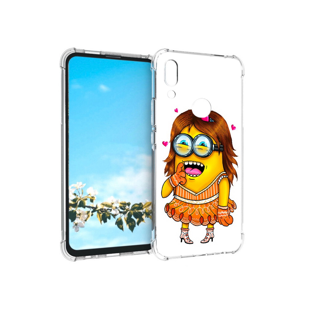 

Чехол MyPads Tocco для Huawei P Smart Z Миньон девочка, Прозрачный, Tocco