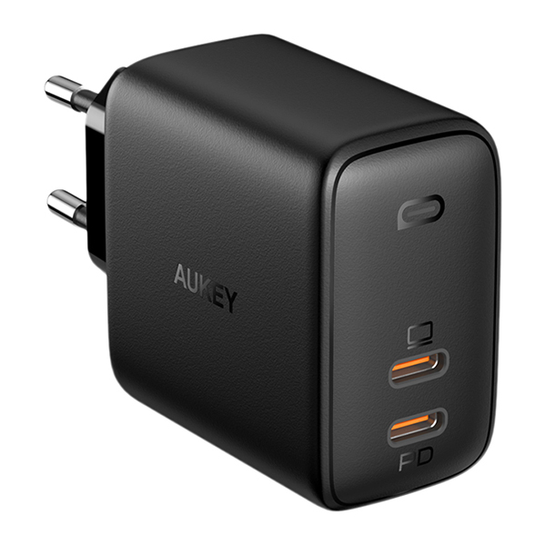 

Сетевое зарядное устройство Aukey PA-B4 PD, 65W, черный, PA-B4 PD