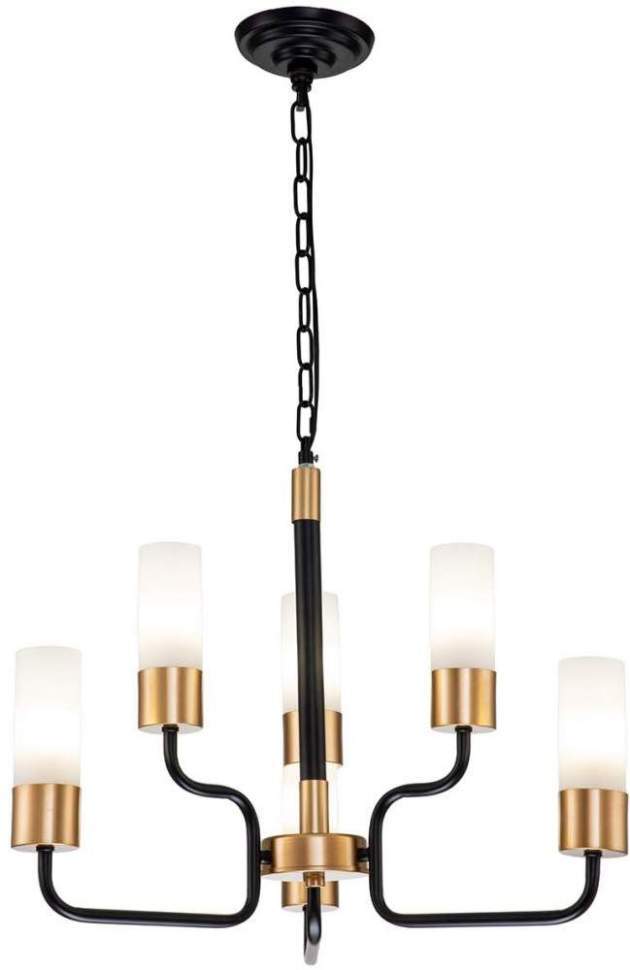 

Escada Подвесная люстра Level 2108/6P E14*40W Black/Gold