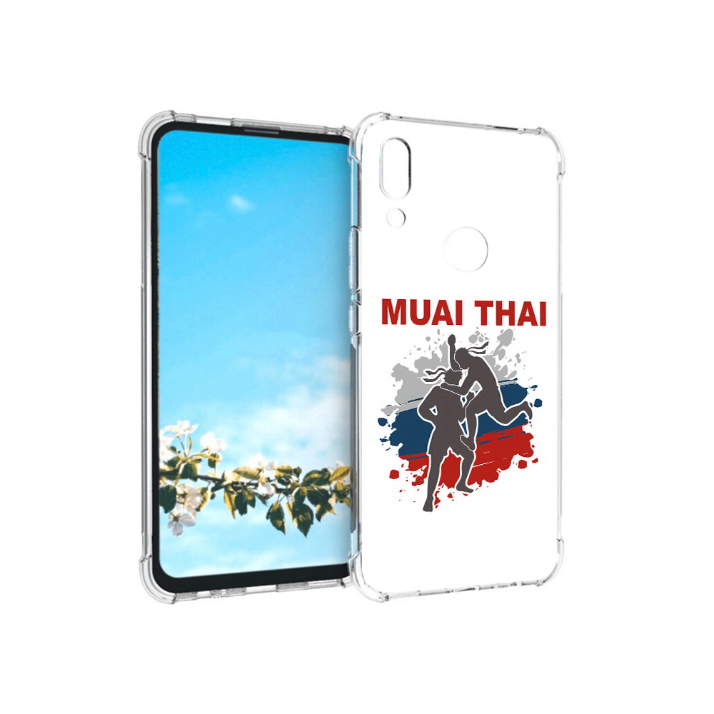 

Чехол MyPads Tocco для Huawei P Smart Z Муайтай, Прозрачный, Tocco