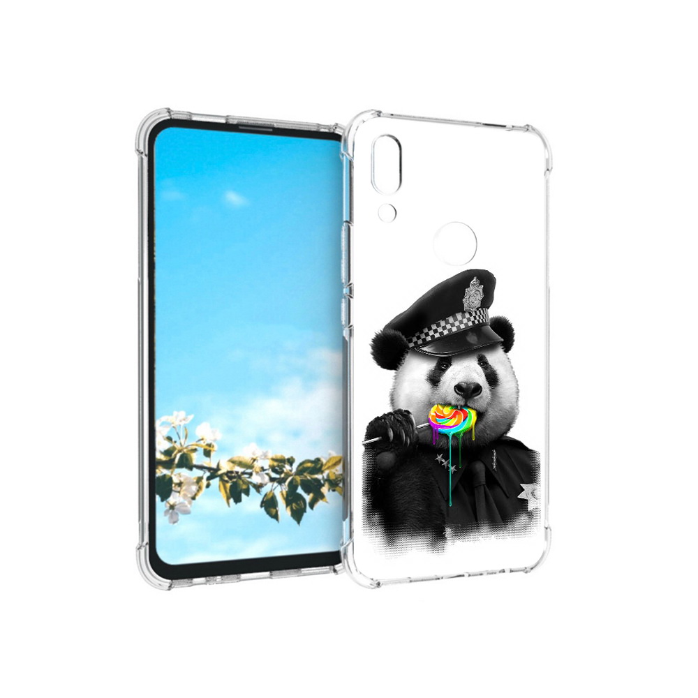 

Чехол MyPads Tocco для Huawei P Smart Z Панда полиция, Прозрачный, Tocco