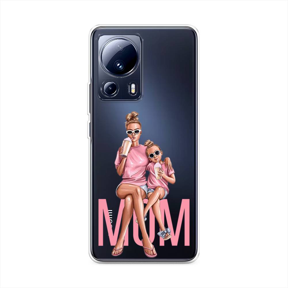 

Чехол Awog на Xiaomi 13 Lite "Lovely mom", Бежевый;розовый;прозрачный, 318150-7