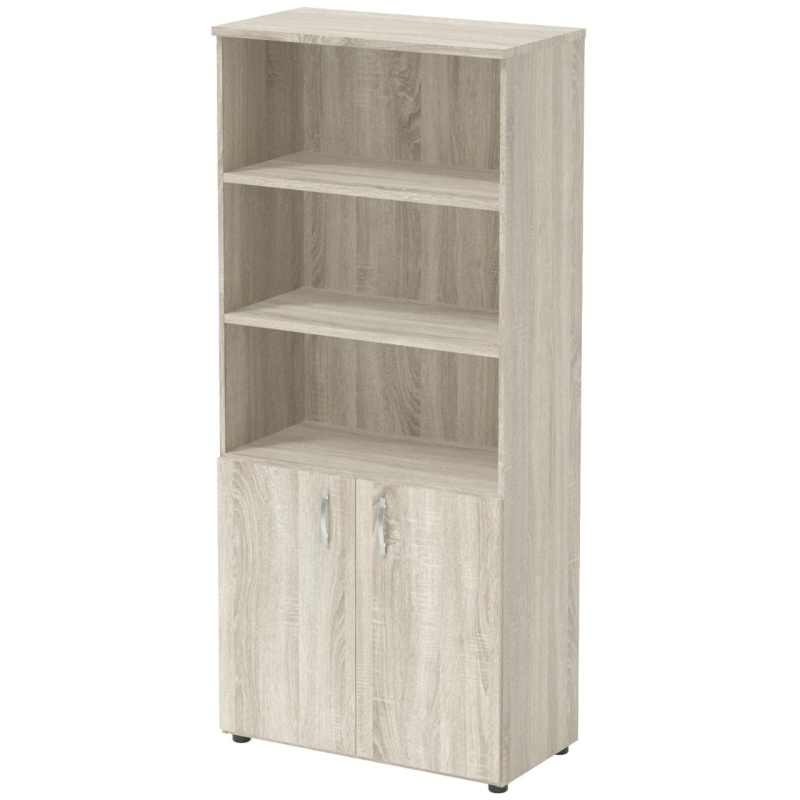 

Шкаф для документов IN Рондо L Ш25 22/16 804x450x1800 дуб альпийский, Бежевый