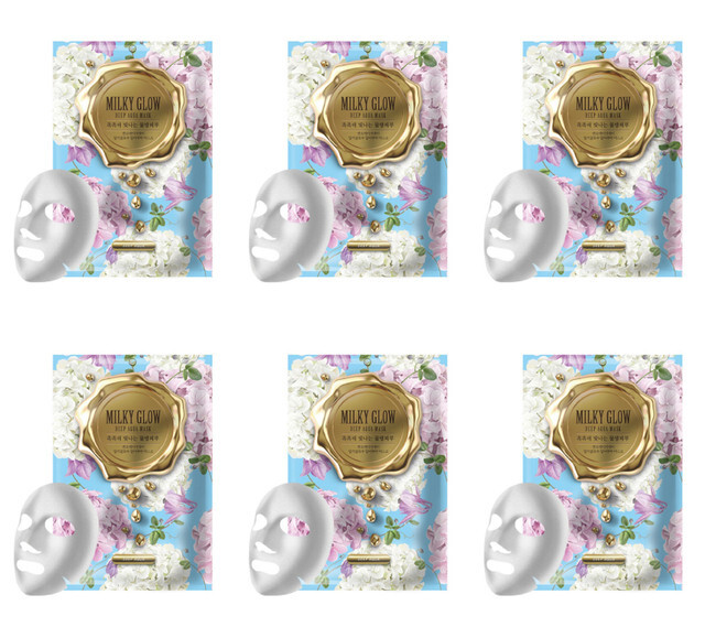 

Маска NO:HJ для лица глубоко увлажняющая MILKY GLOW, 6 шт