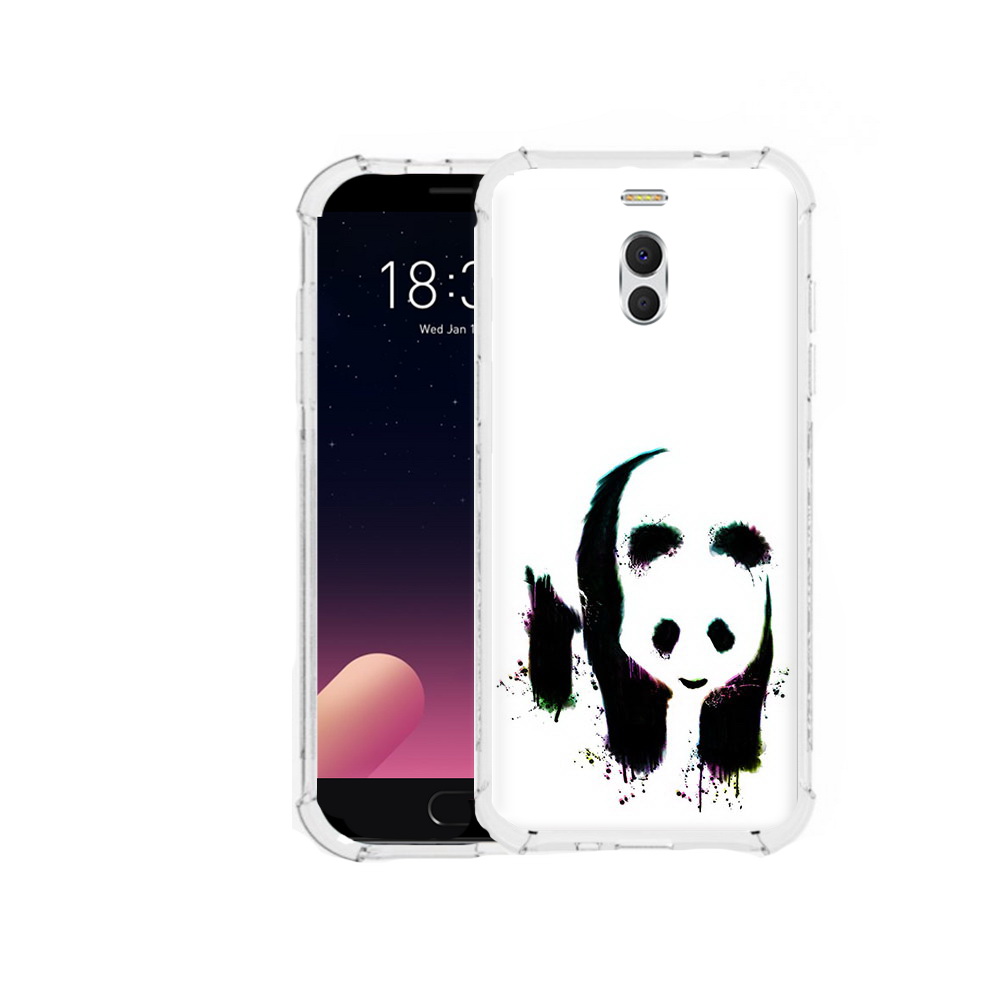 

Чехол MyPads Tocco для Meizu M6 Note панда в акварели, Прозрачный, Tocco