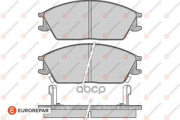 

Колодки Тормозные Дисковые Hyundai Accent I (X-3) 1.3 94> EUROREPAR арт. 1617284380