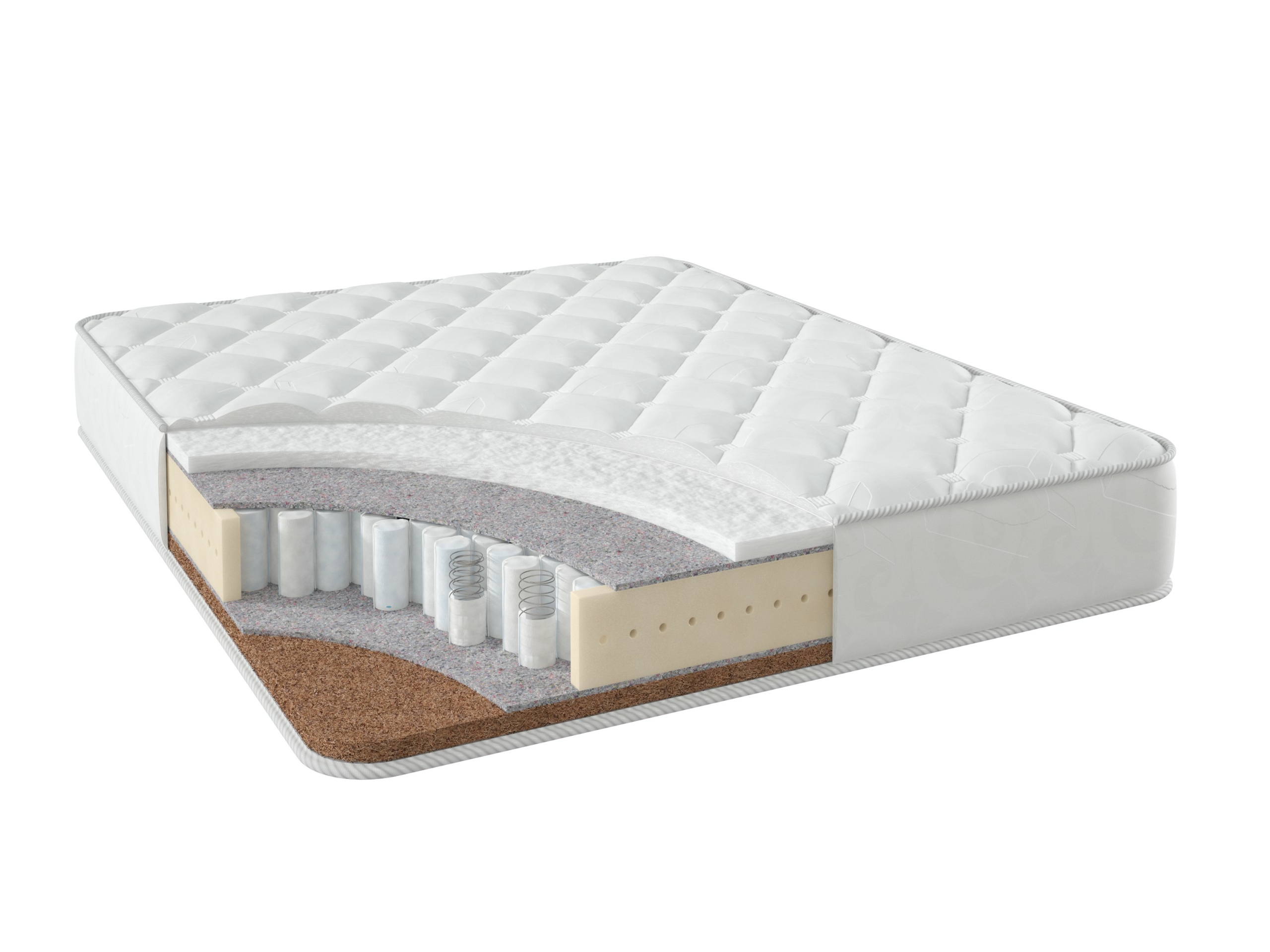 

Матрас Stories Классик Плато ТФК 80х220, Бежевый;белый;серый;серебристый, Плато ТФК