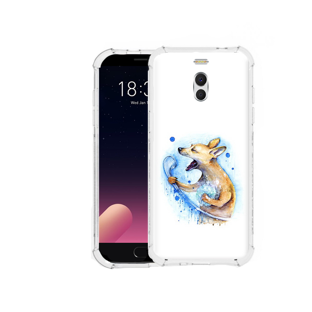 

Чехол MyPads Tocco для Meizu M6 Note пение в душе, Прозрачный, Tocco