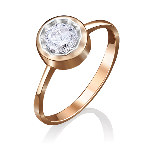 

Кольцо из золота р. 17 PLATINA jewelry 01-4874-00-501-1110-38, фианит, 01-4874-00-501-1110-38