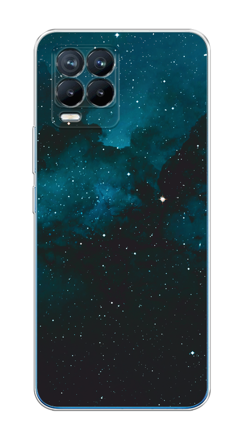 

Чехол на Realme 8/8 Pro "Синий космос", 255450-2