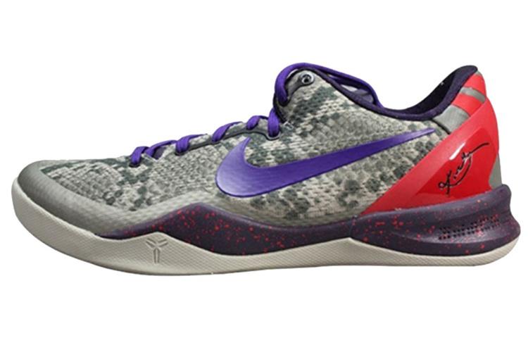 

Кроссовки унисекс Nike Kobe 8 Zoom серые 40 EU, Серый, Kobe 8 Zoom