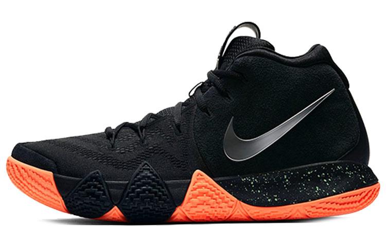 

Кроссовки унисекс Nike Kyrie 4 Black Metallic Silver черные 44.5 EU, Черный, Kyrie 4 Black Metallic Silver
