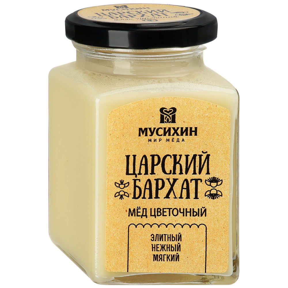 

Мед Мусихин. Мир меда царский бархат 300 г