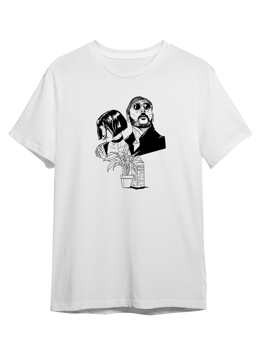 

Футболка унисекс СувенирShop Leon/Леон 1 белая L (48-50), Белый, "Leon/Леон" 1