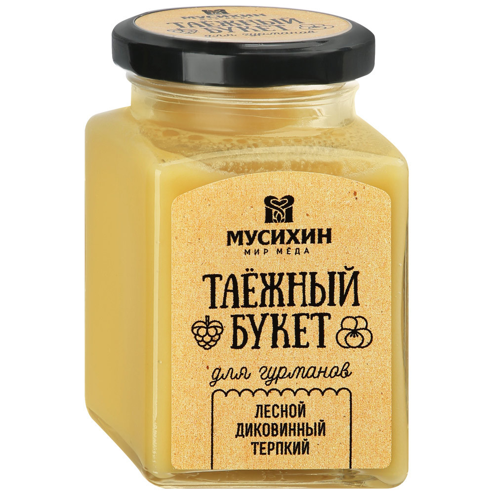 

Мед Мусихин. Мир меда Таежный букет 300 г