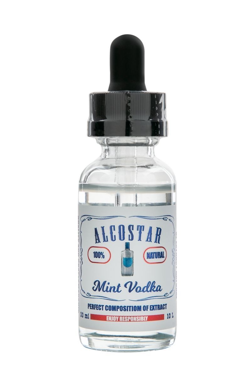 

Эссенция для спиртных напитков Alcostar 22372 Mint Vodka мятная водка 50 г
