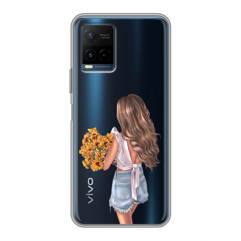 

Прозрачный чехол на Виво Y33s (Vivo Y33s)