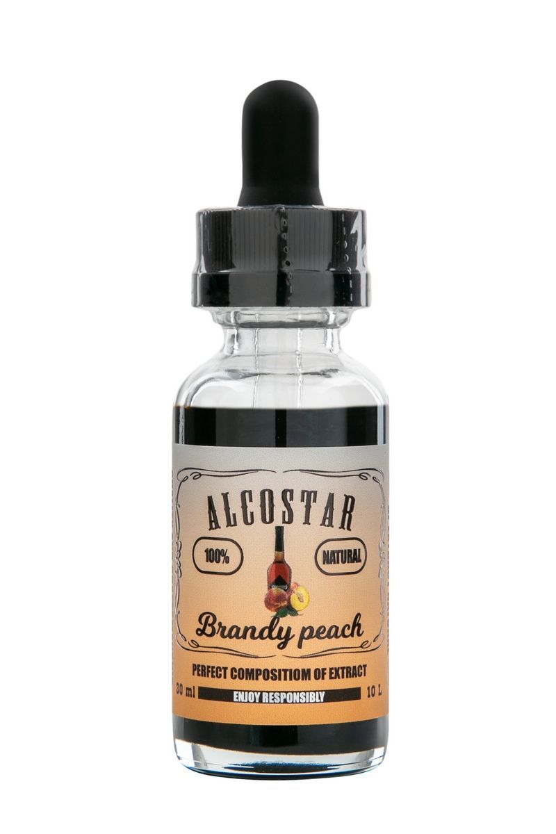 

Эссенция для спиртных напитков Alcostar Brandy Peach 50 г