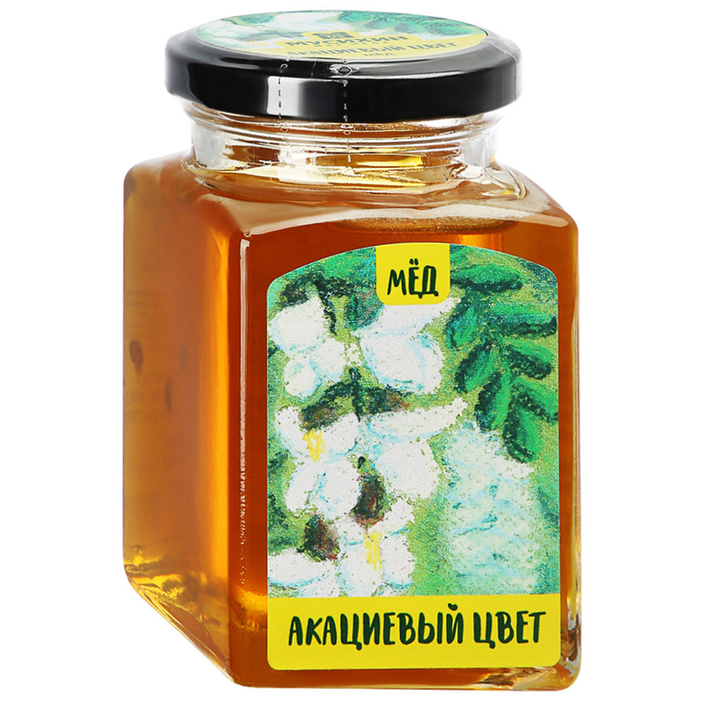 Мед Мусихин. Мир меда акациевый цвет 300 г
