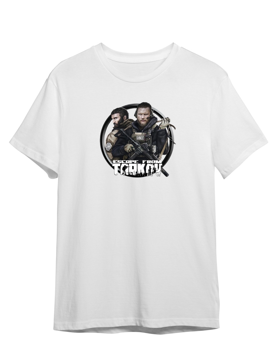 

Футболка унисекс СувенирShop Escape from Tarkov/Побег из Таркова 1 белая 2XL (52-54), Белый, "Escape from Tarkov/Побег из Таркова" 1