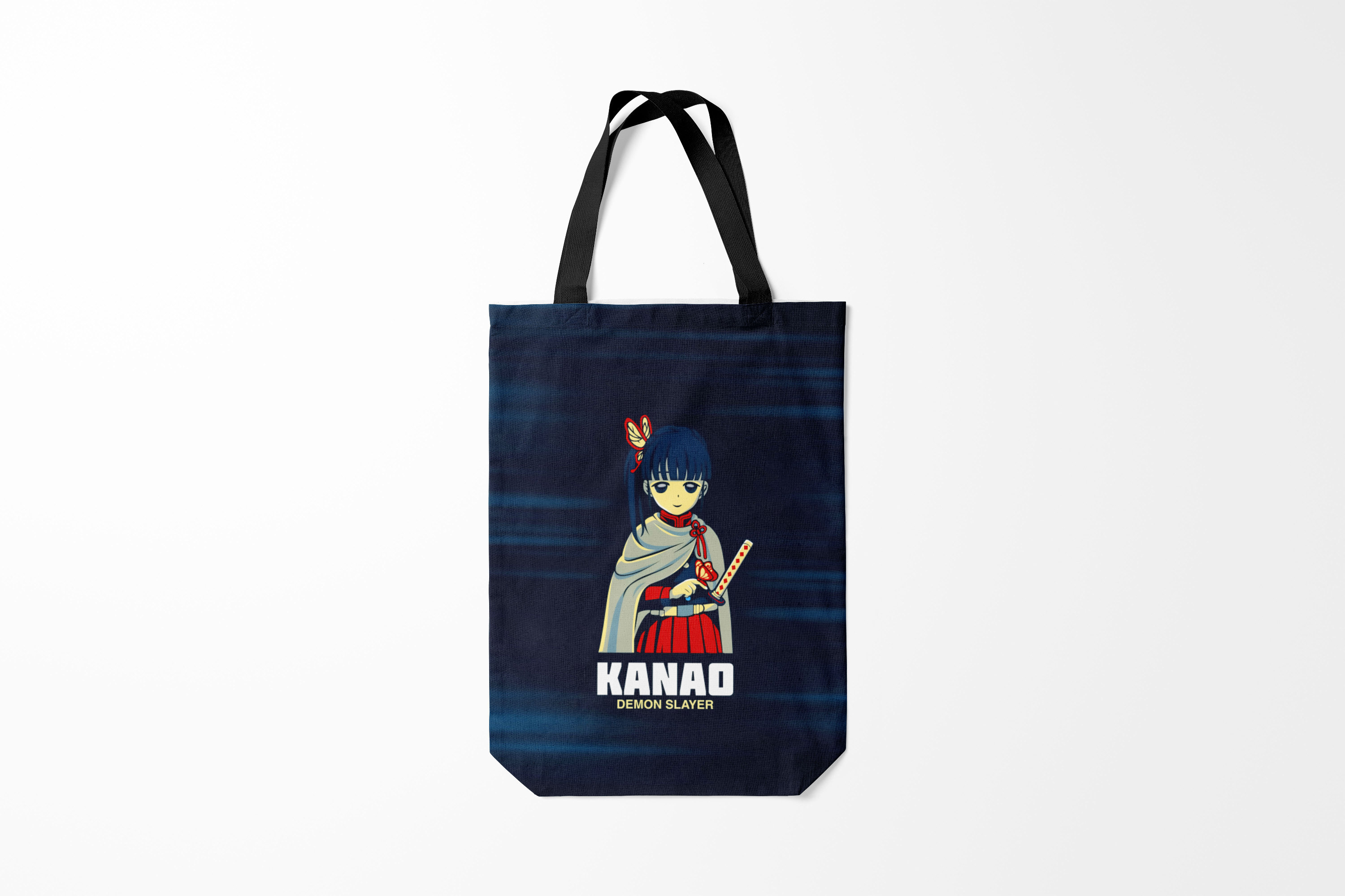 

Сумка шoппер унисекс Burnettie Клинок рассекающий демонов KANAO Demon Slayer,, Клинок рассекающий демонов KANAO Demon Slayer