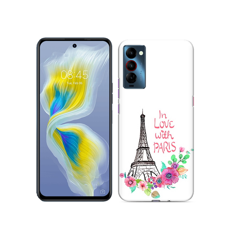 

Чехол MyPads Tocco для Tecno Camon 18 любимый париж, Прозрачный, Tocco