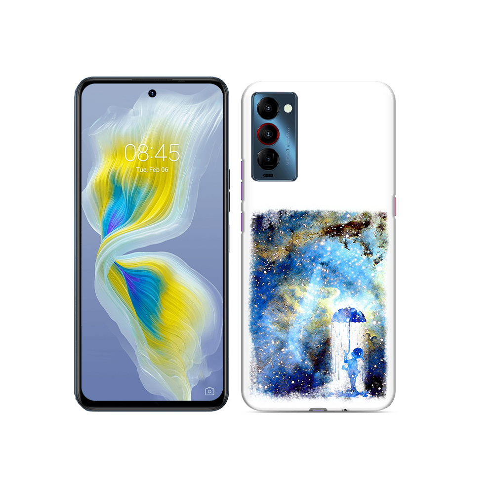 

Чехол MyPads Tocco для Tecno Camon 18 мальчик в небе, Прозрачный, Tocco