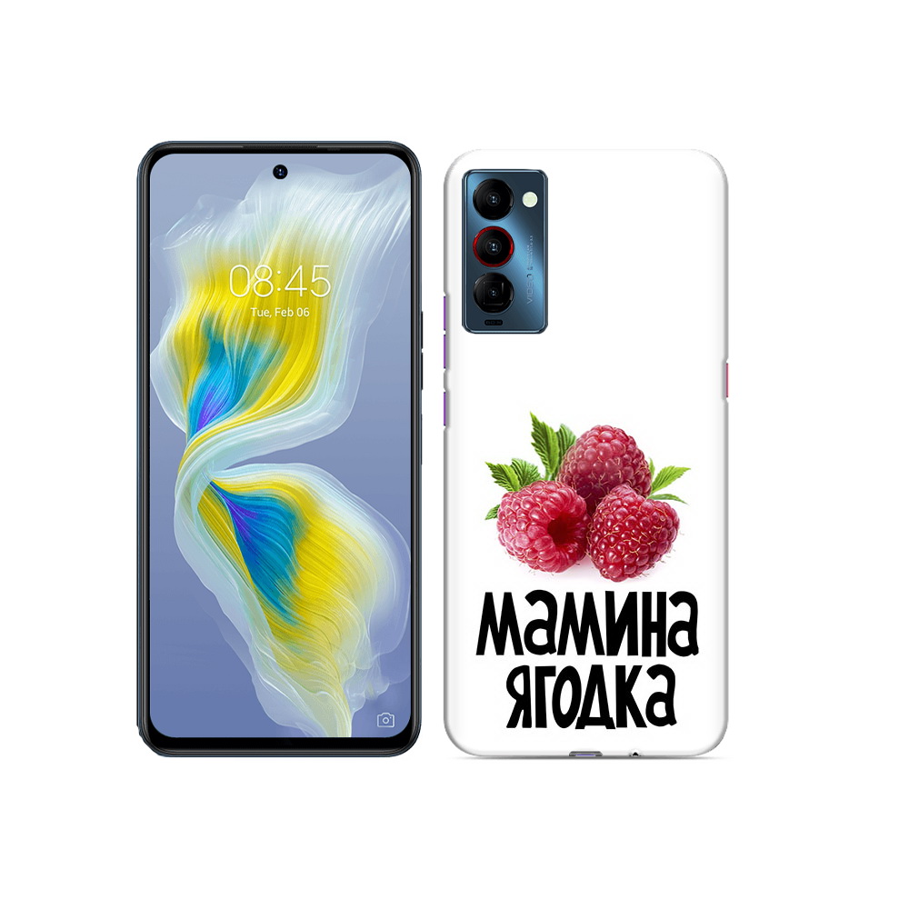 

Чехол MyPads Tocco для Tecno Camon 18 мамина ягодка, Прозрачный, Tocco