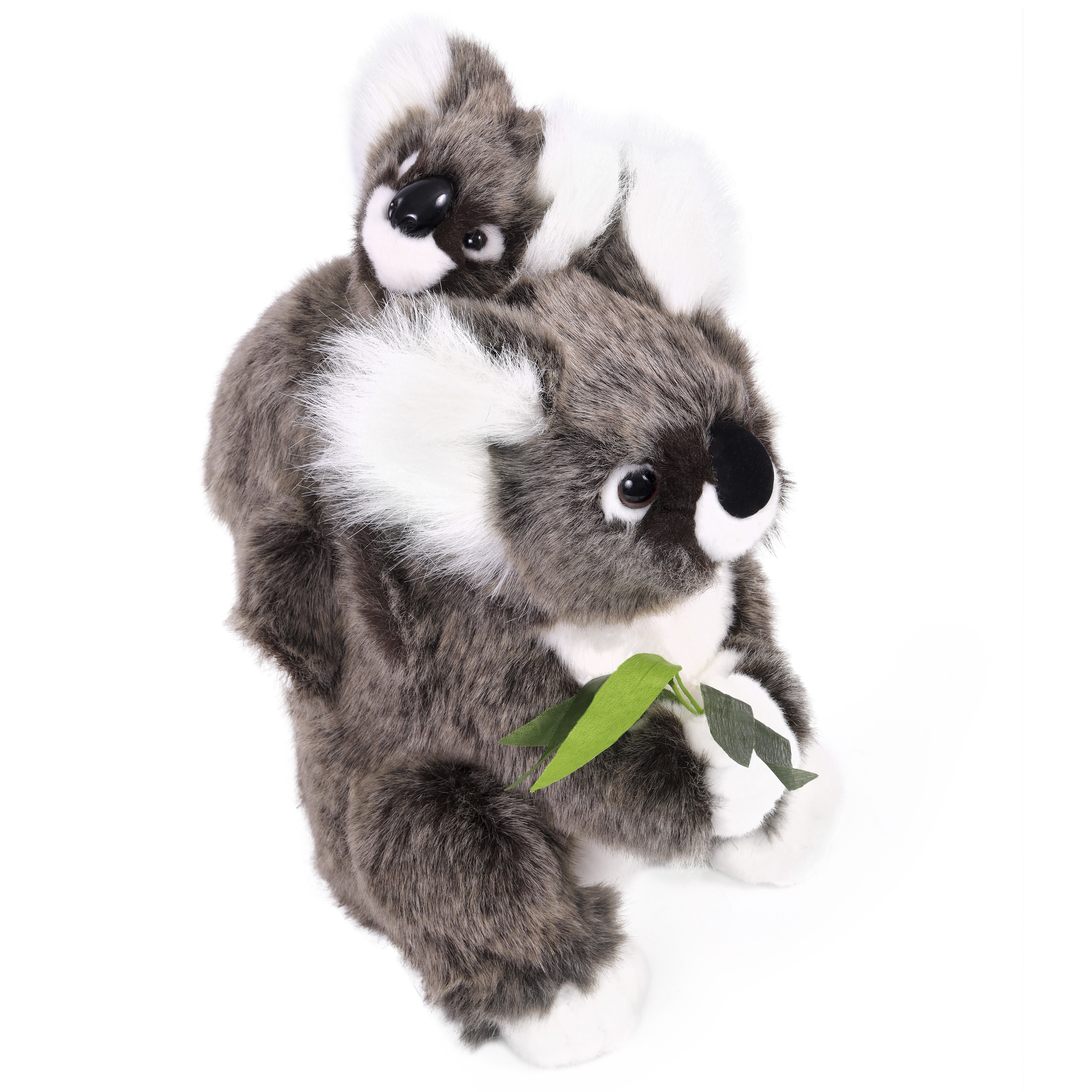фото Реалистичная мягкая игрушка hansa creation коала, с детёнышем, 28 см