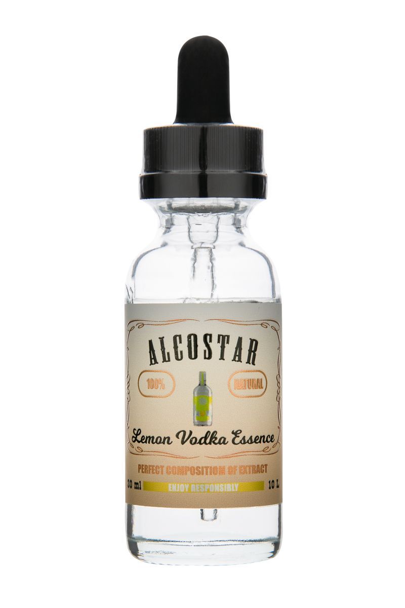

Эссенция для спиртных напитков Alcostar 22523 Lemon Vodka лимонная водка 50 г