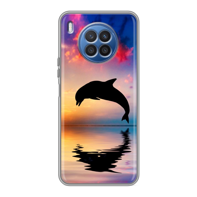 

Чехол на Хуавей Нова 8i / Huawei Nova 8i с рисунком и защитой камеры