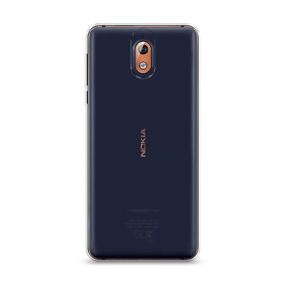 

Чехол на Nokia 3.1 прозрачный, 121650-6
