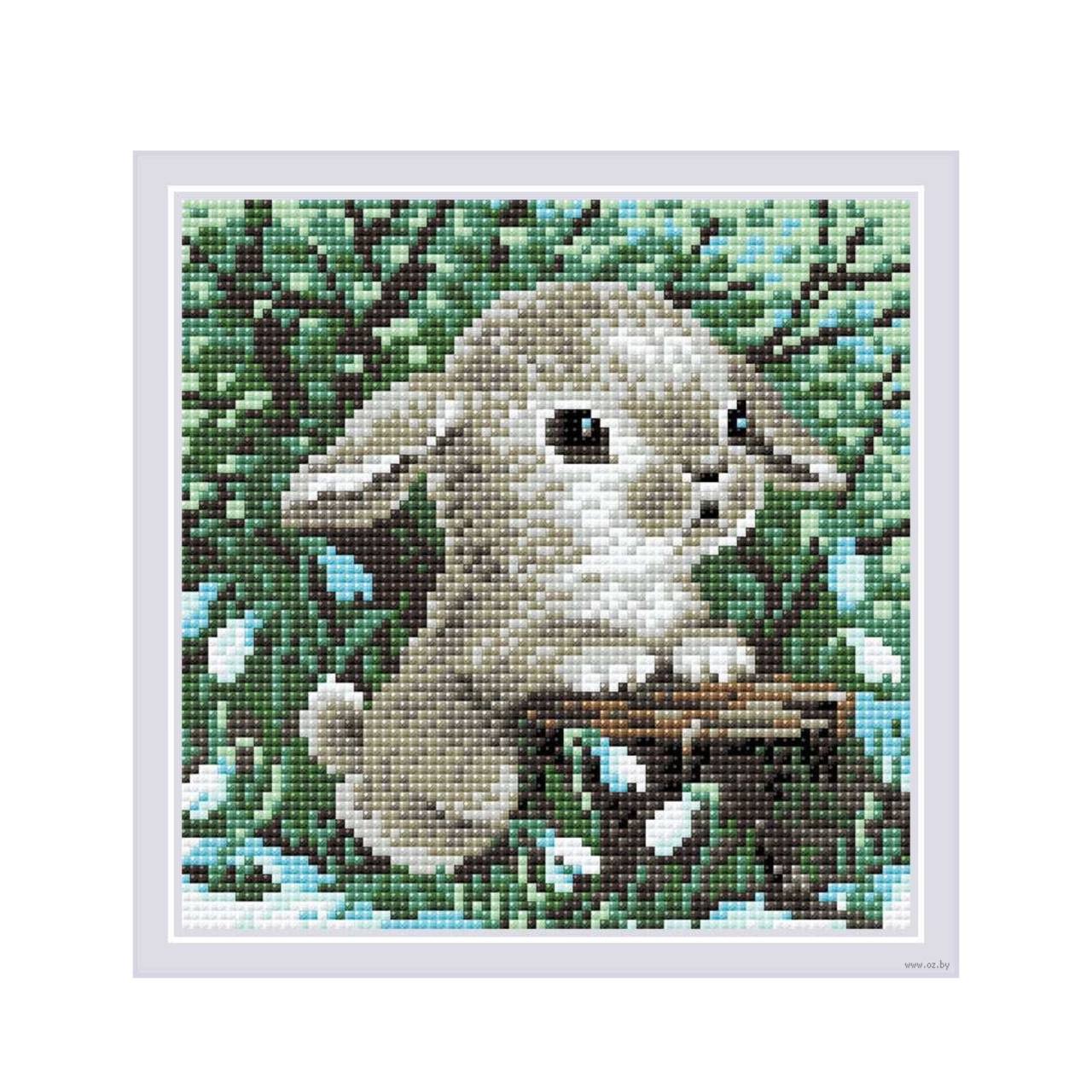 

Алмазная живопись Riolis Мое имя, Подснежник, 20х20 см