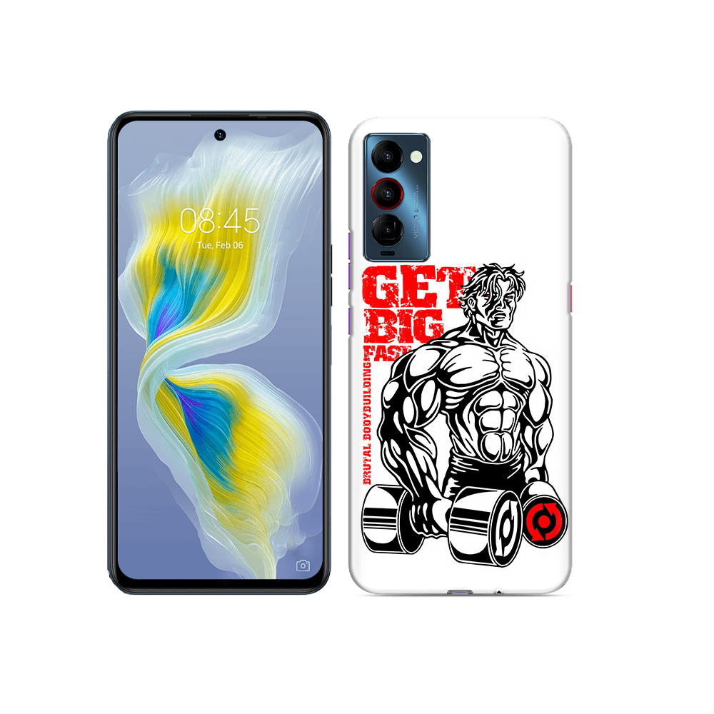 

Чехол MyPads Tocco для Tecno Camon 18 накаченное тело, Прозрачный, Tocco
