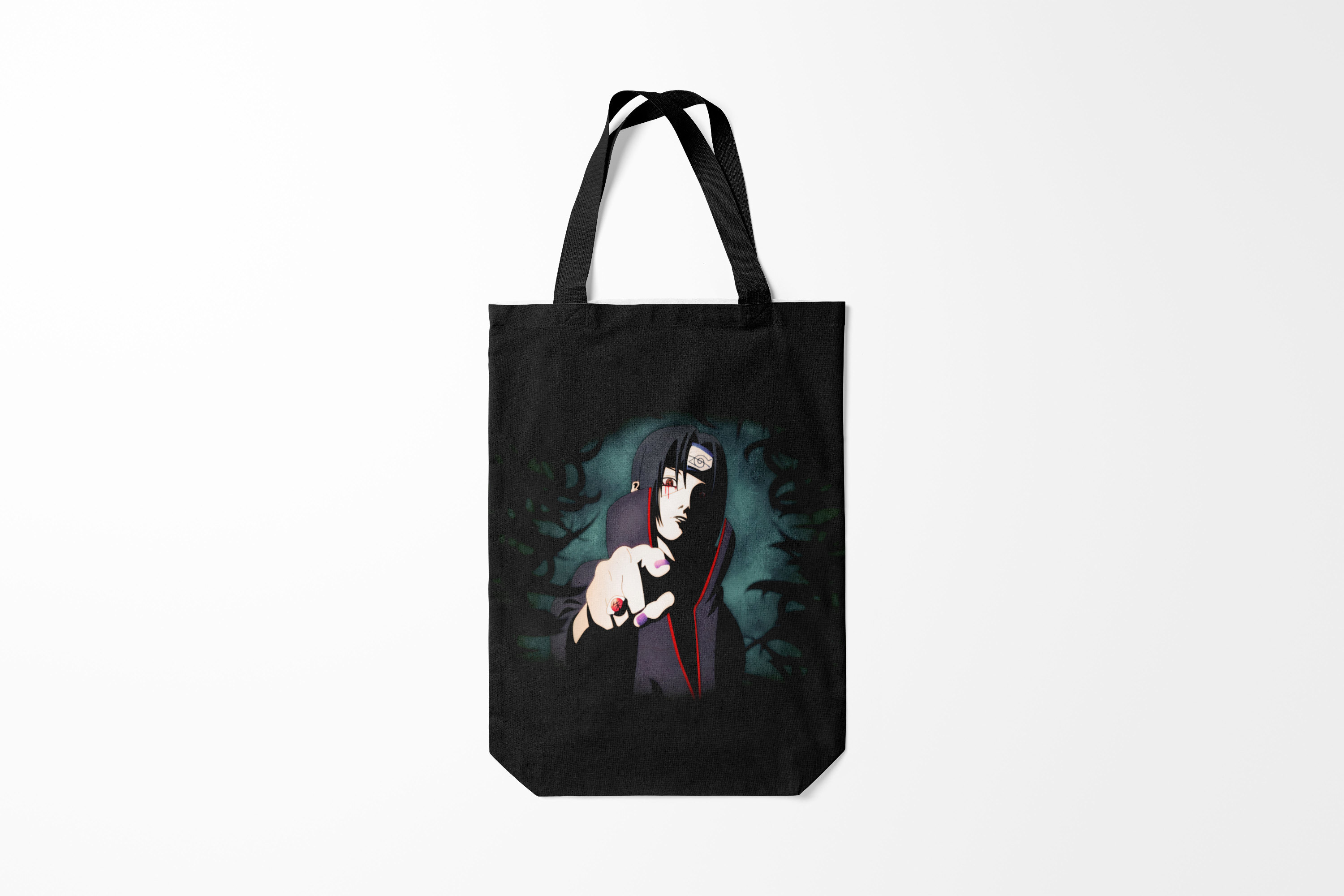 

Сумка шoппер унисекс Burnettie Итачи Anime Itachi, черный, Итачи Anime Itachi