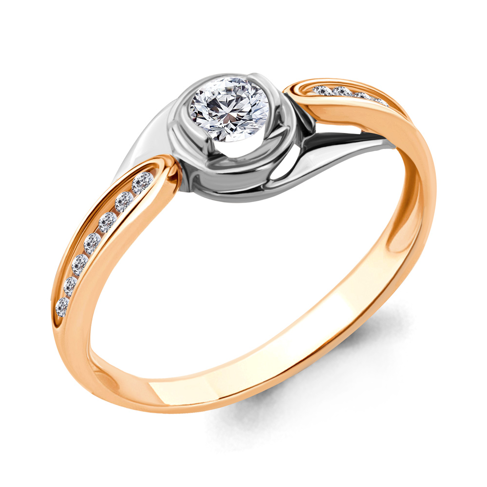 

Кольцо из серебра р. 17 AQUAMARINE 66569А_925_з, 66569А_925_з