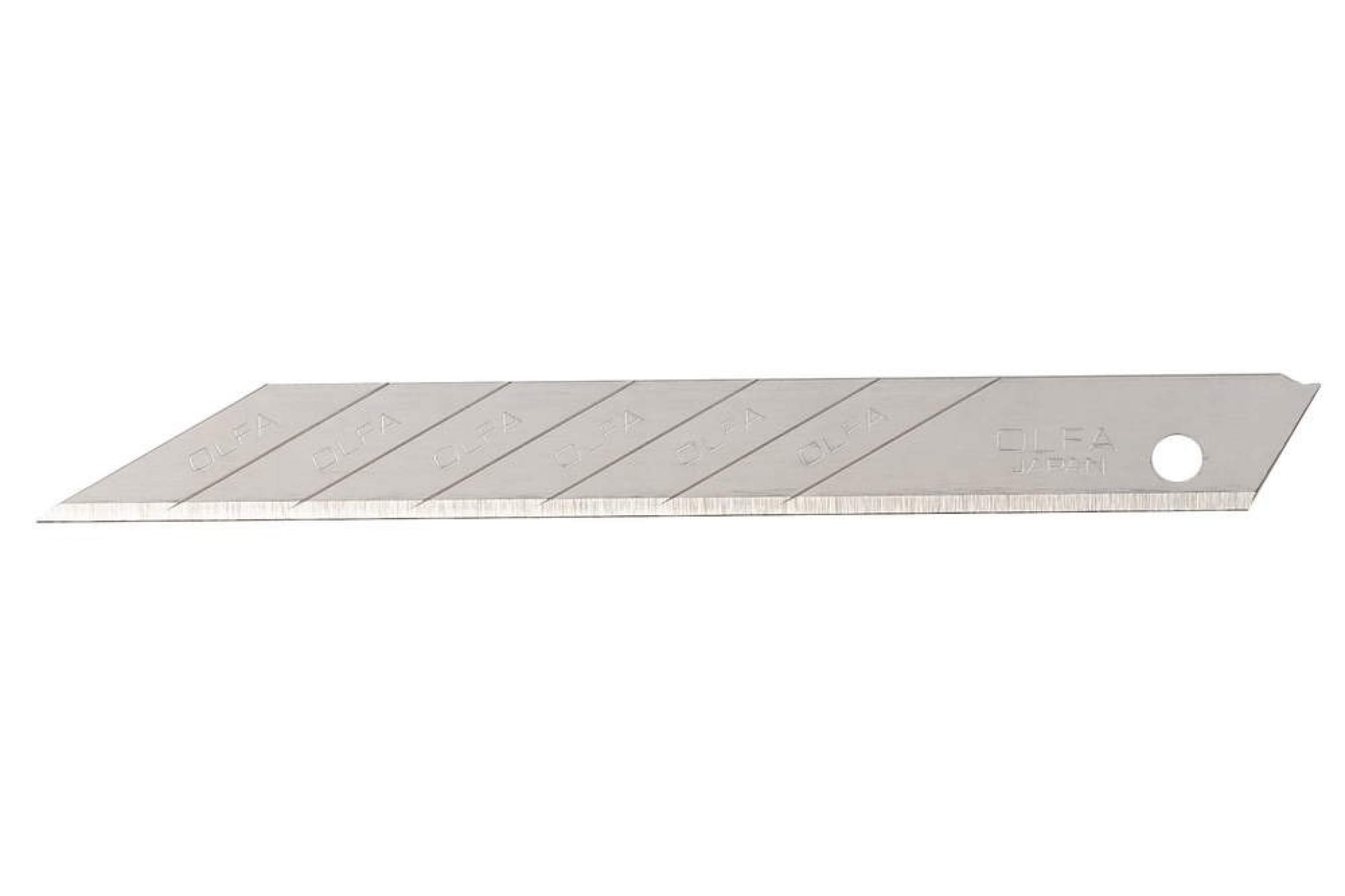Сменные лезвия OLFA сегментированные, для графических работ, 9 мм, 10 шт, в боксе сменные лезвия для ножей grossmeister